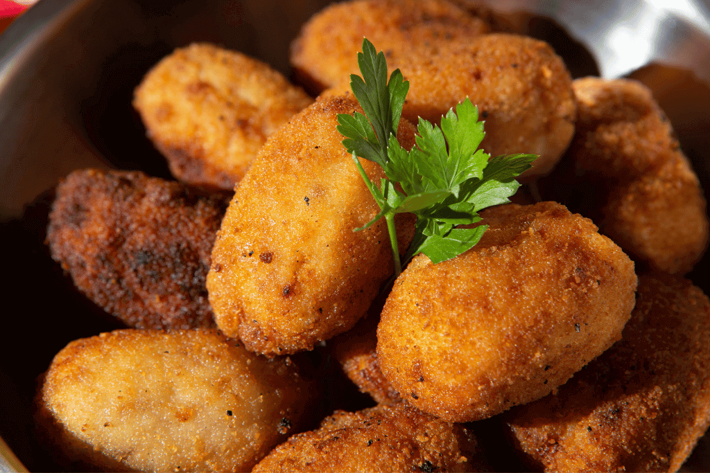 Крокети от картофи и сирене